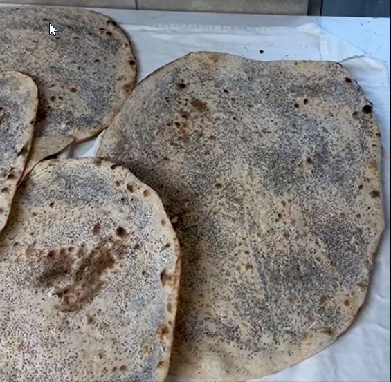 Whole Wheat Taftoon Bread